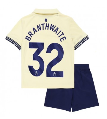 Everton Jarrad Branthwaite #32 Udebanetrøje Børn 2025-26 Kortærmet (+ Korte bukser)